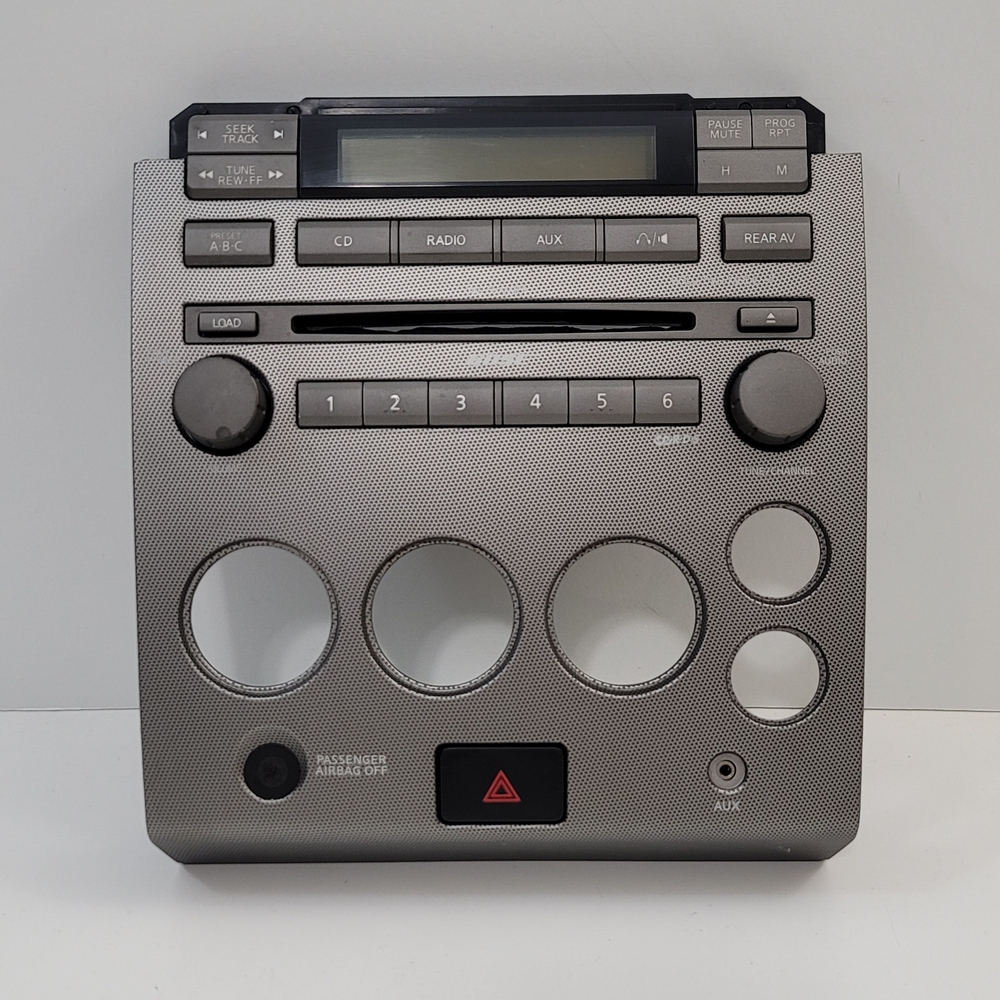 OEM 2005, 06, 07 Nissan Armada LE, SE Radio Player Climate Control Panel BOSE